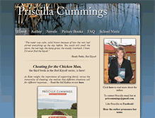 Tablet Screenshot of priscillacummings.com